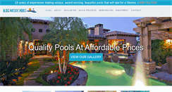 Desktop Screenshot of bluepacificpools.com